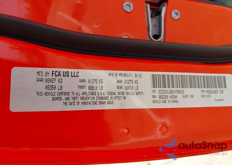 2019 Dodge Charger Sxt from USA, damaged, VIN 2C3CDXJG6KH706916